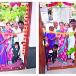 ಒಂದೇ ದಿನ ಒಂದೇ ವಾರ್ಡಿನಲ್ಲಿ ಎರಡು ಅಂಗನವಾಡಿ ಕೇಂದ್ರಗಳ ಉದ್ಘಾಟನೆ