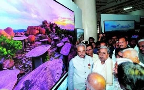 ವಿಧಾನಸೌಧದಲ್ಲಿ ಬೆಣಕಲ್ ಮೊರೆರ ಬೆಟ್ಟದ ಛಾಯಾಚಿತ್ರ ಪ್ರದರ್ಶನಕ್ಕೆ ಗಂಗಾವತಿ ಚಾರಣ ಬಳಗ ಹರ್ಷ ವಿಧಾನಸೌಧದಲ್ಲಿ ಬೆಣಕಲ್ ಮೊರೆರ ಬೆಟ್ಟದ ಛಾಯಾಚಿತ್ರ ಪ್ರದರ್ಶನಕ್ಕೆ ಗಂಗಾವತಿ ಚಾರಣ ಬಳಗ ಹರ್ಷ